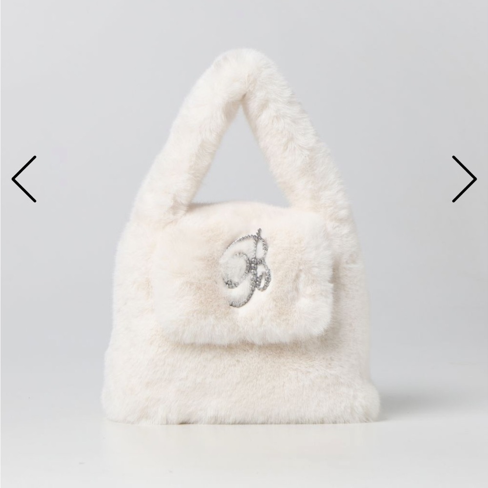 Blumarine Faux Fur Bag
